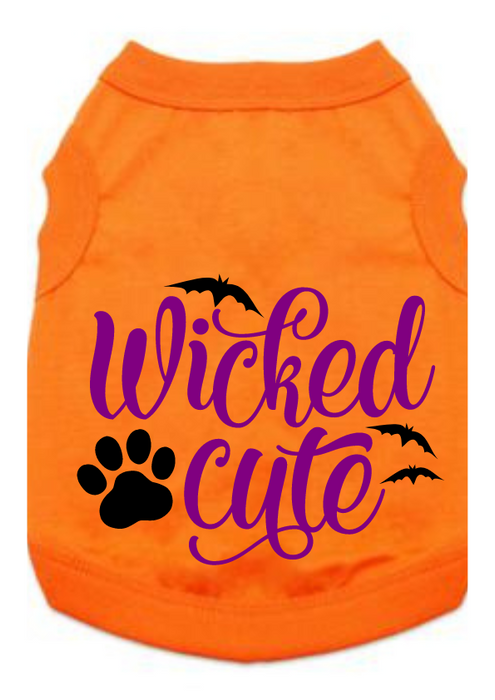 Funny Halloween Tee Shirts-Wicked Cute