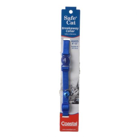 Coastal Pet Safe Cat Nylon Adjustable Breakaway Collar - Blue - PetStoreNMore
