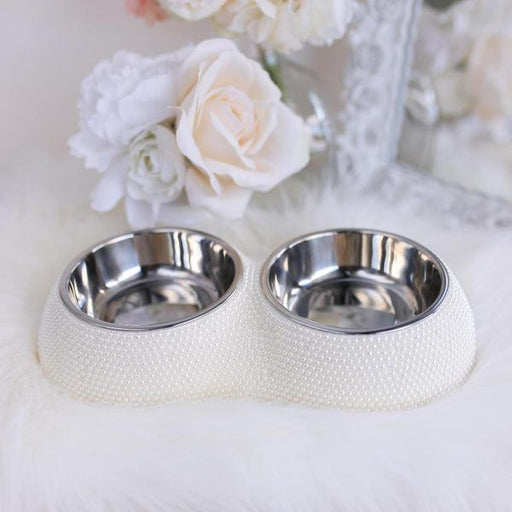 Pearl Dining Bowl By Hello Doggie - PetStoreNMore