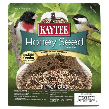 Kaytee Honey Seed Treat Bell Wild Bird Food