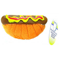 Lil Pals Plush Hot Dog Toy for Puppies and Toy Breeds