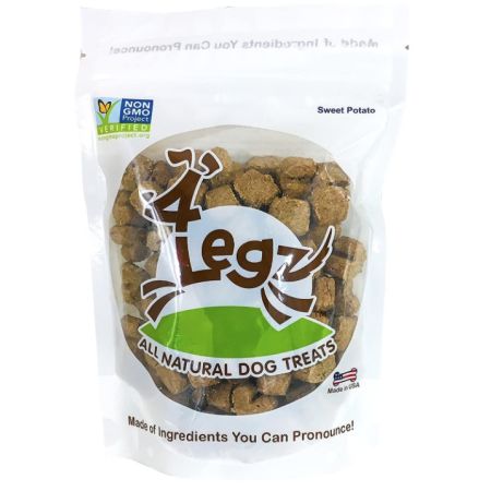 4Legz Organic Sweet Potato Crunchy Dog Cookies