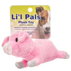 Lil Pals Ultra Soft Plush Pig Dog Toy