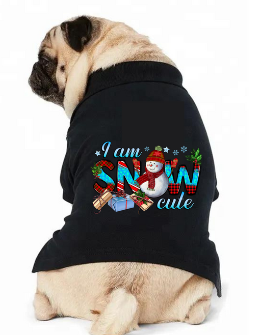 Christmas Funny Dog T-Shirt: I am So Cute