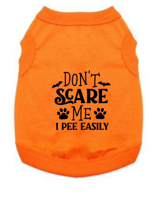Funny Halloween Tee Shirts- Don't Scare Me