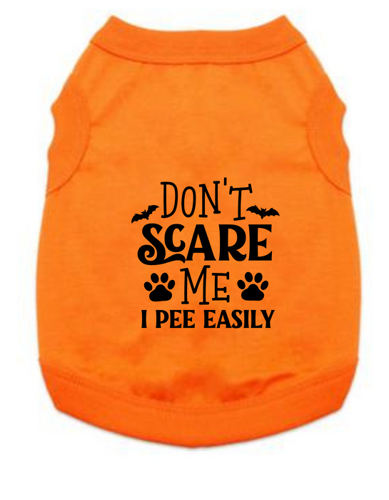Funny Halloween Tee Shirts- Don't Scare Me