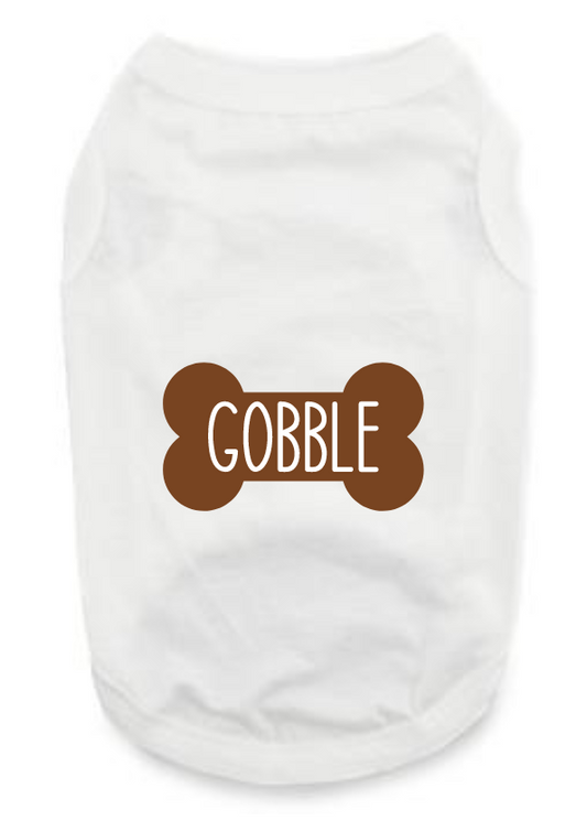 Funny Thanksgiving Tee Shirts- Gobble