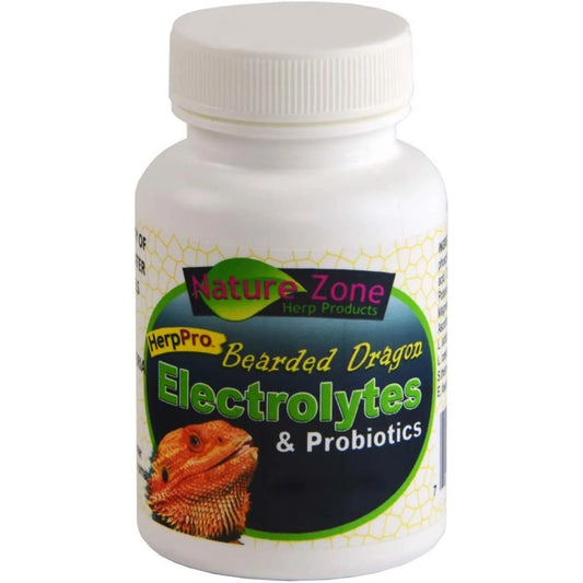 Nature Zone Herp Pro Bearded Dragon Electrolytes and Probiotics 5 oz