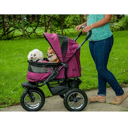 Pet Gear NO-ZIP Double Pet Stroller