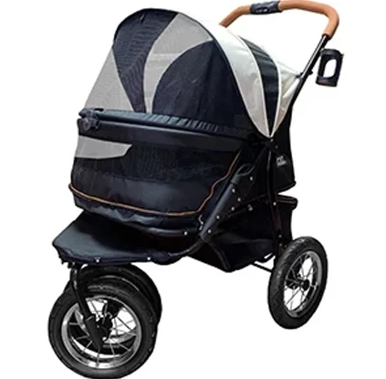 Pet Gear NO-ZIP Double Pet Stroller