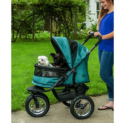 Pet Gear NO-ZIP Double Pet Stroller