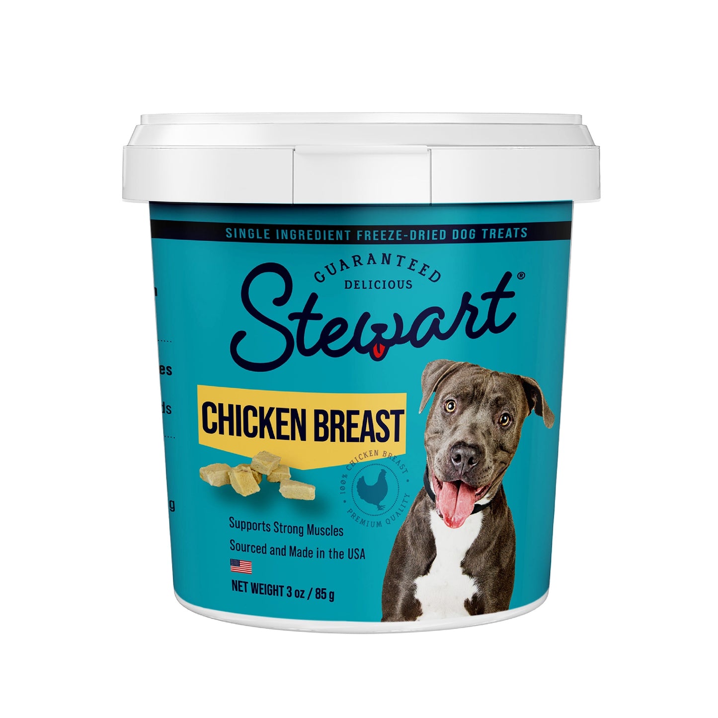 Stewart Freeze Dried Chicken Breast - 3 oz Tub