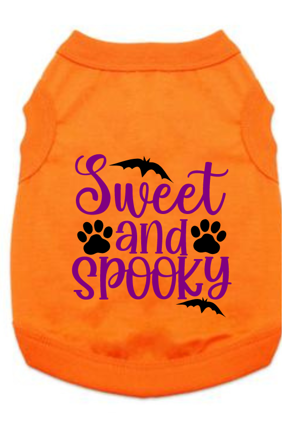 Funny Halloween Tee Shirts- Sweet And Spooky