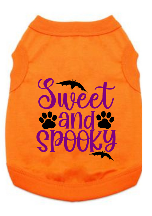 Funny Halloween Tee Shirts- Sweet And Spooky