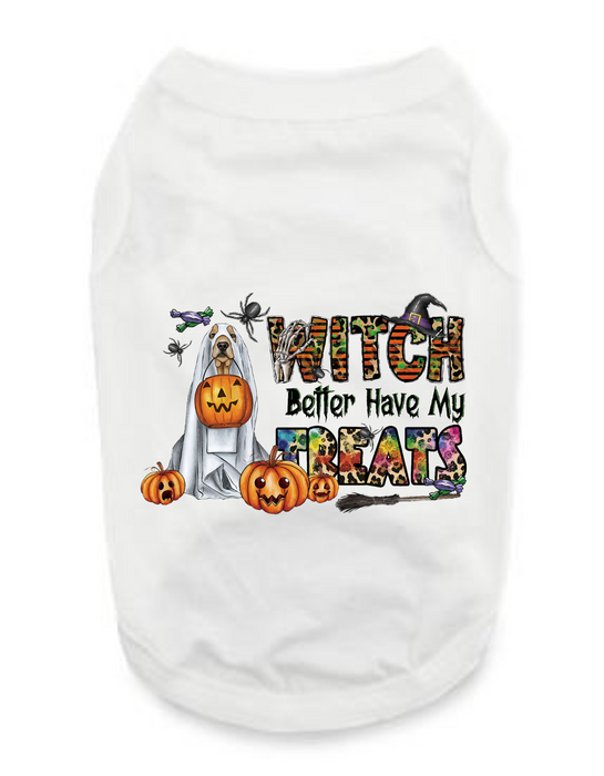 Funny Halloween Tee Shirts- Witch Better Have My Treats