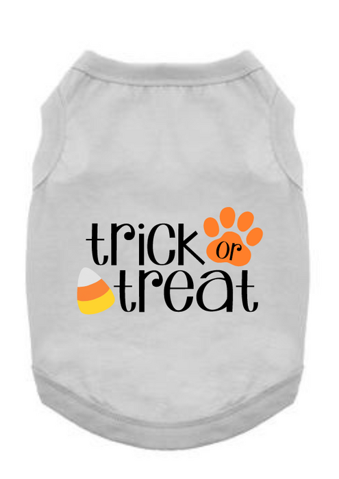 Funny Halloween Tee Shirts- Trick or Treat Corn