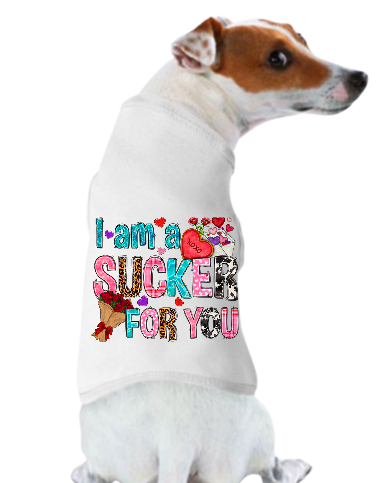 Funny Graphic  Shirt: I am a Sucker For You