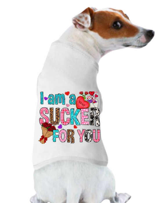 Valentine's Day Funny Shirt: I am a Sucker For You