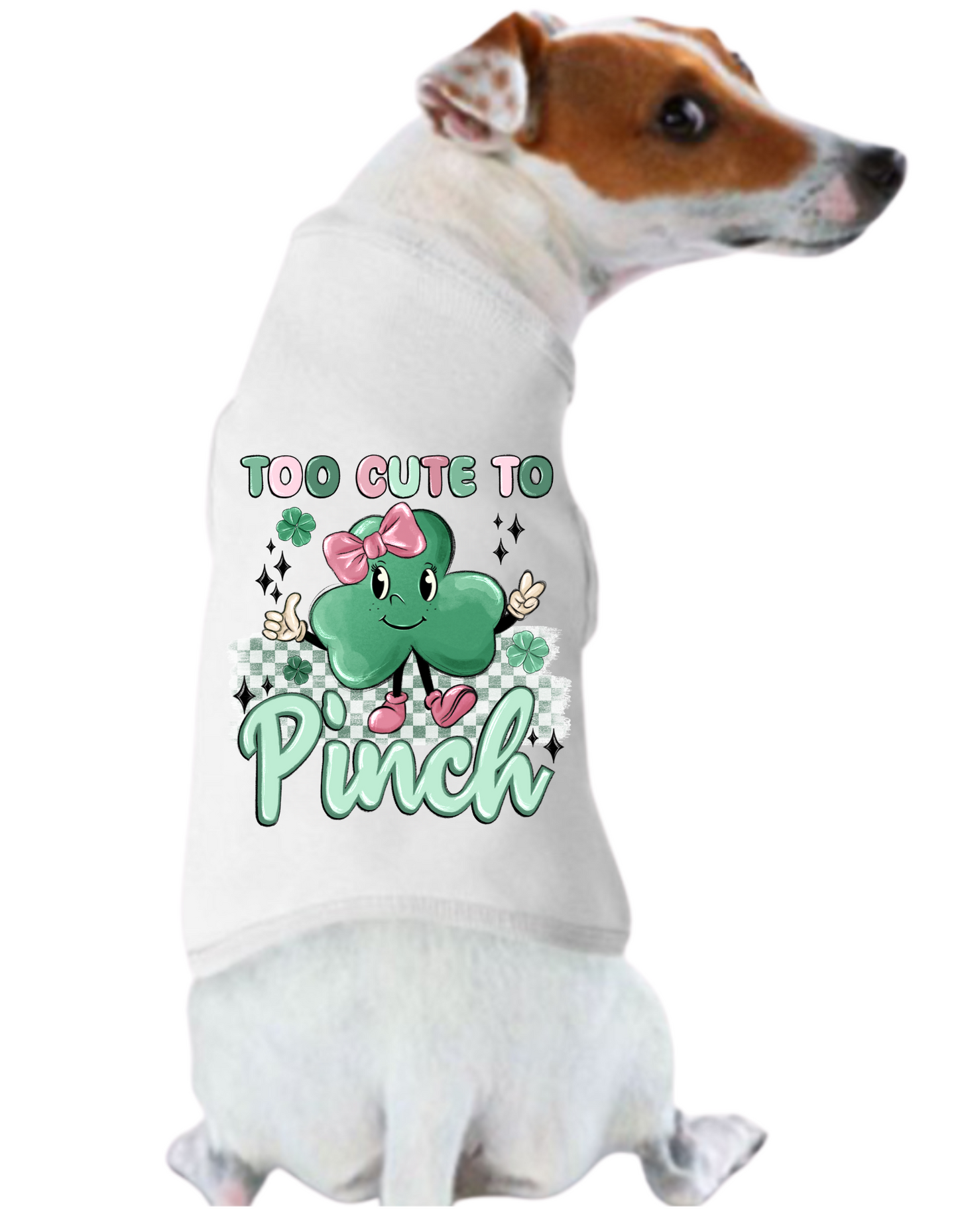 St. Patrick's Day Tee Shirt: Too Cute To Pinch