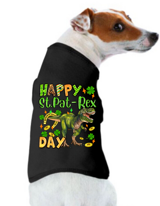 St. Patrick's Day Tee Shirt: Happy St.Pat-Rex