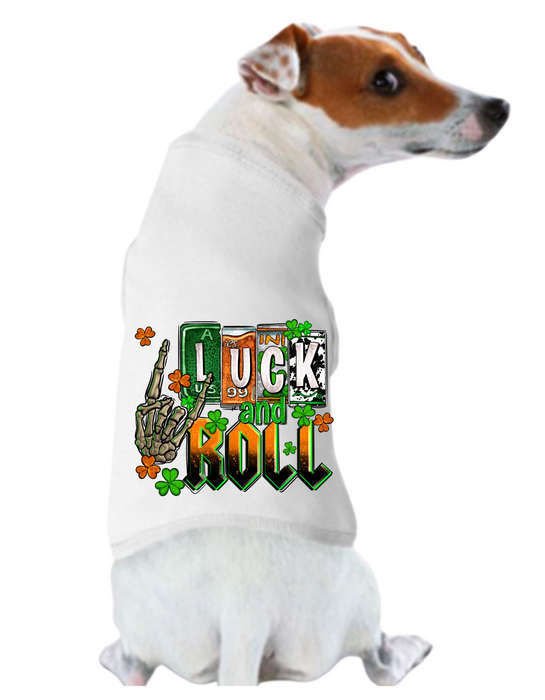 St. Patrick's Day Tee Shirt: Luck And Roll