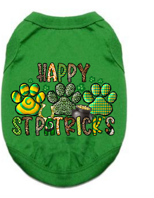 St. Patrick's Day Tee Shirt: Happy St. Patrick's