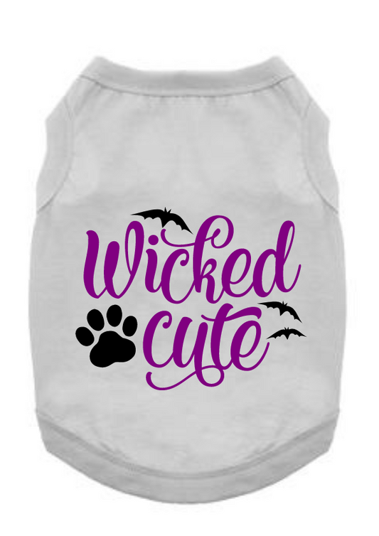 Funny Halloween Tee Shirts-Wicked Cute