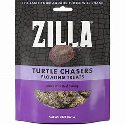 Zilla Turtle Chasers Floating Treats Shrimp 2 oz