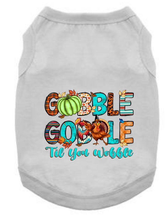 Funny Thanksgiving Tee Shirts- Gobble Gobble