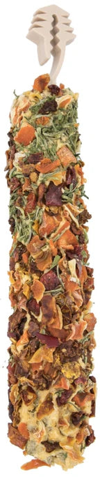 AE Cage Company Smakers Herbal Red Vegetables Bird Treat 2 Sticks