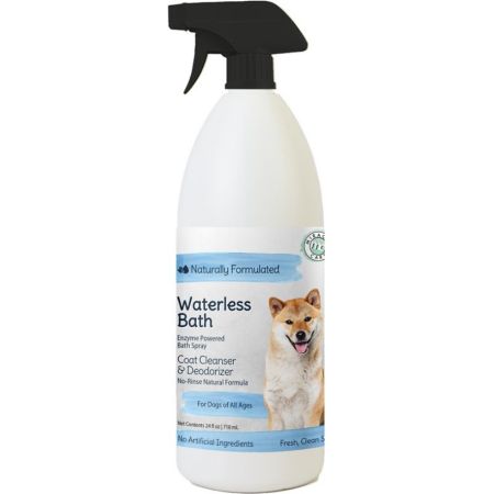 Natural Chemistry Waterless Bath Spray for Dogs & Cats 24 oz - PetStoreNMore