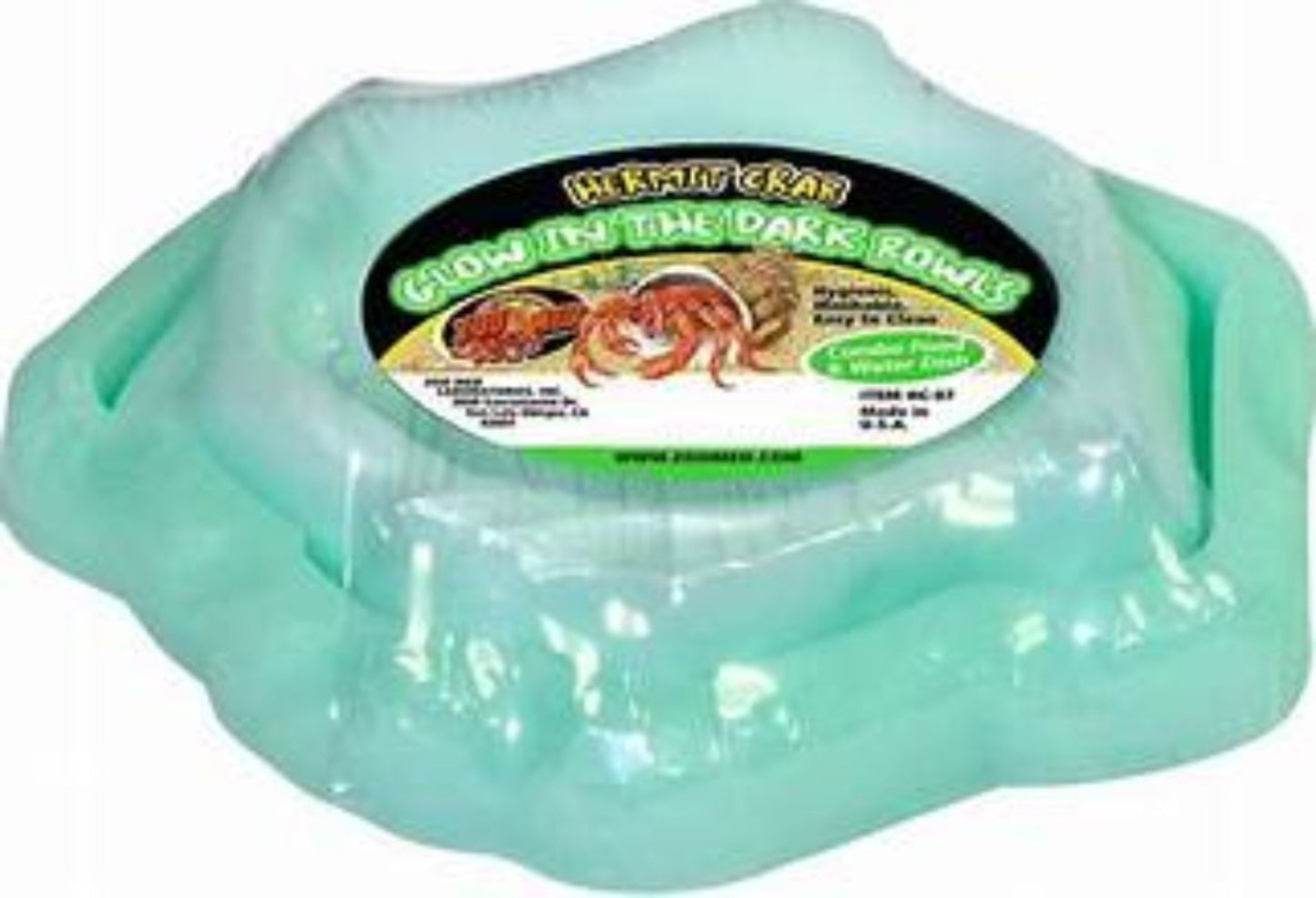 Zoo Med Laboratories Hermit Crab Combo Glow Bowl