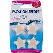 Penn-Plax Pro Balance Vacation Starfish Shape Blocks Fish Feeder, 4 Starfish Shape Blocks