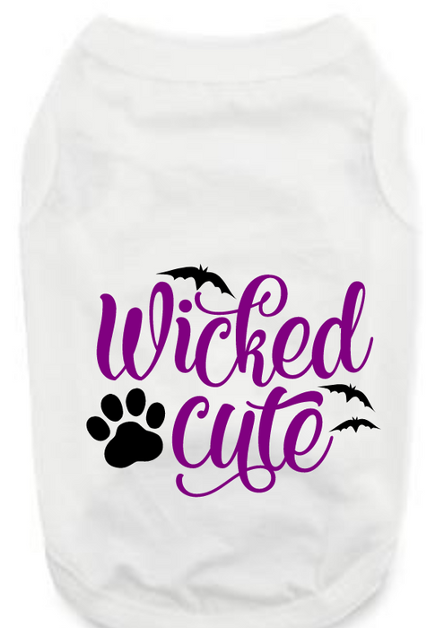 Funny Halloween Tee Shirts-Wicked Cute