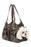 Metro - Chocolate Brown w/ Tassel Dog Bag - PetStoreNMore