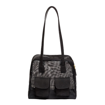 Nylon Travel  Dog Carrier Black - PetStoreNMore