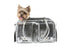 Marlee - Silver Gator Dog Bag - PetStoreNMore