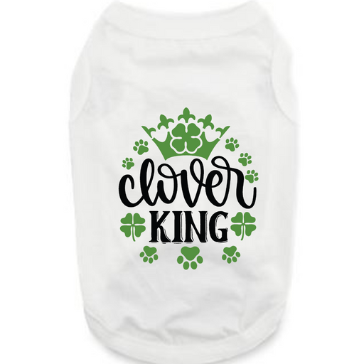 St. Patrick's Day Tee Shirt: Clover King