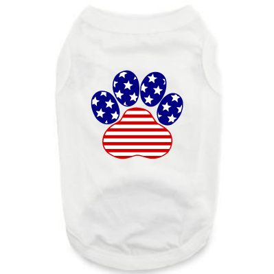 Patriotic Attire: Paw