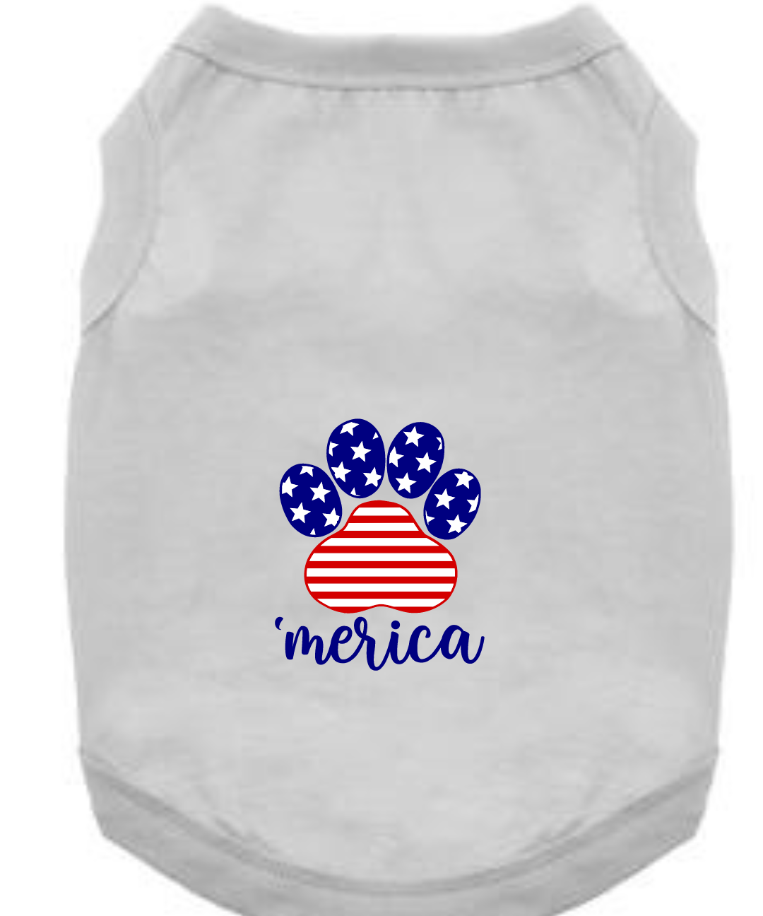 Patriotic Attire: Paw merican