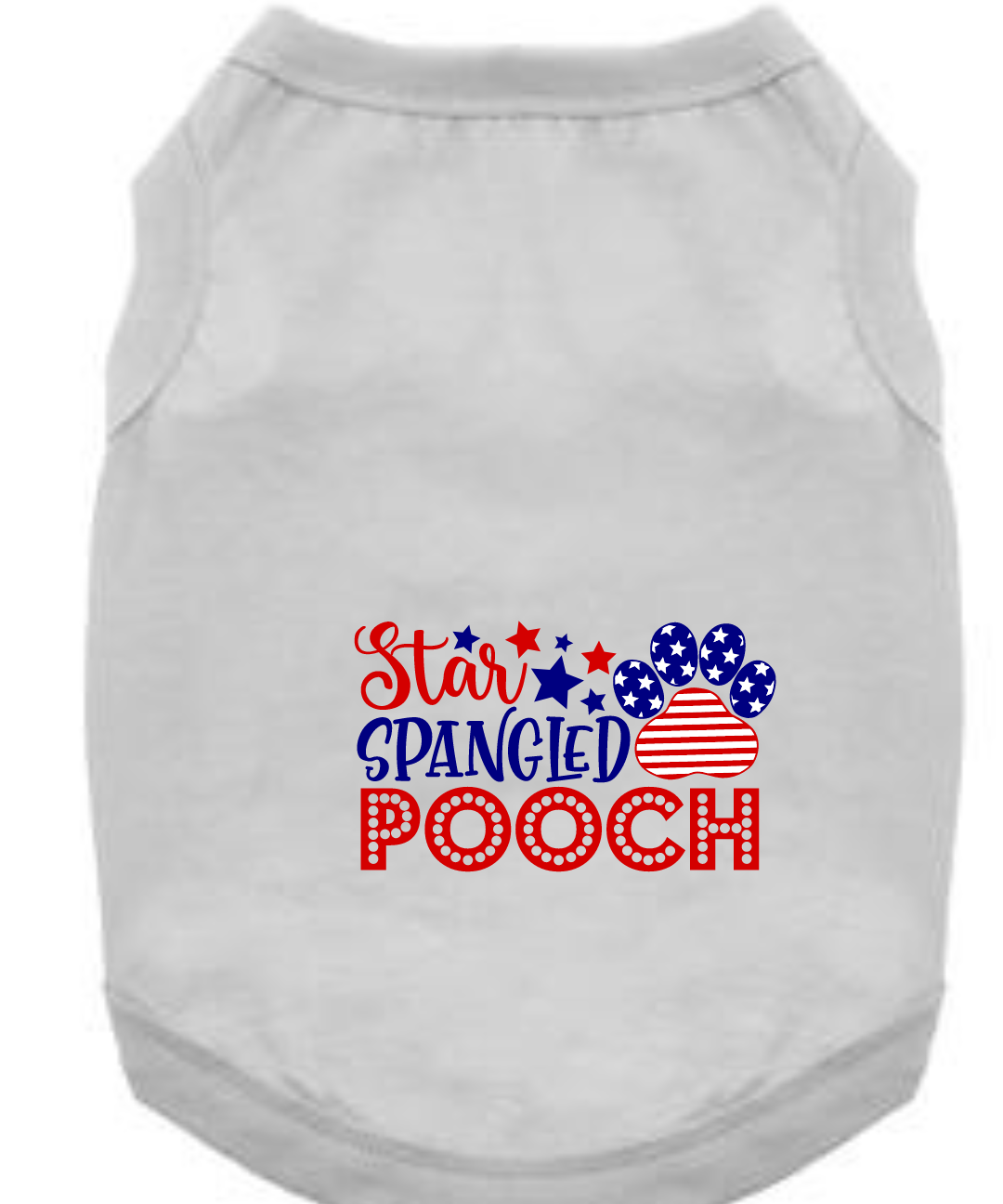 Patriotic Attire: Star Spangle Pooch