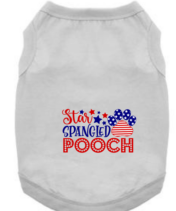 Patriotic Attire: Star Spangle Pooch