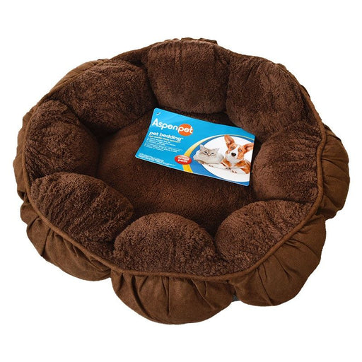 Aspen Pet Puffy Round Cat Bed - PetStoreNMore