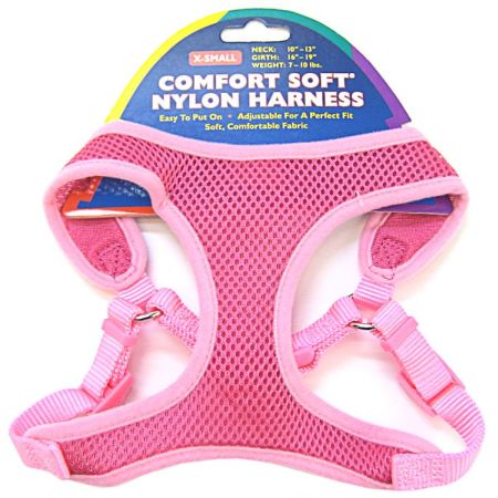 Coastal Pet Comfort Soft Adjustable Harness - Bright Pink