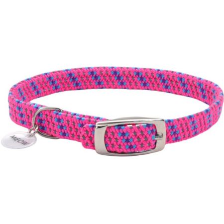 Coastal Pet Elastacat Reflective Safety Collar with Charm Pink - PetStoreNMore