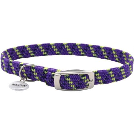 Coastal Pet Elastacat Reflective Safety Collar with Charm Purple - PetStoreNMore