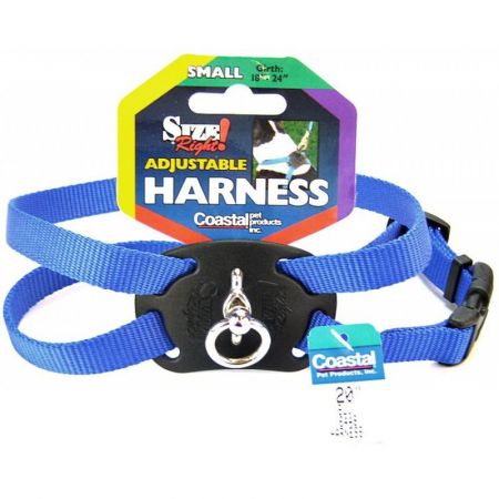 Coastal Pet Size Right Nylon Adjustable Dog Harness - Blue - PetStoreNMore