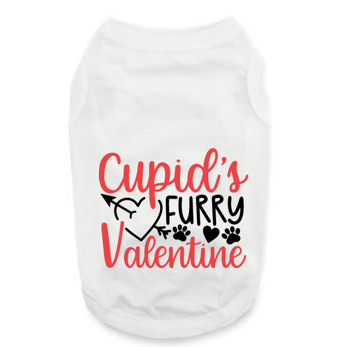 Valentine's Day Funny Shirt: Cupids Furry Valentine