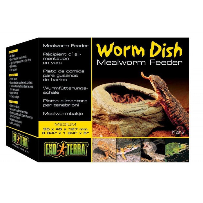Exo-Terra Worm Dish - PetStoreNMore