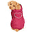 Fashion Pet Girly Puffer Dog Coat Pink